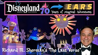 IT'S A SMALL WORLD - RICHARD M. SHERMAN'S "The Last Verse" x4