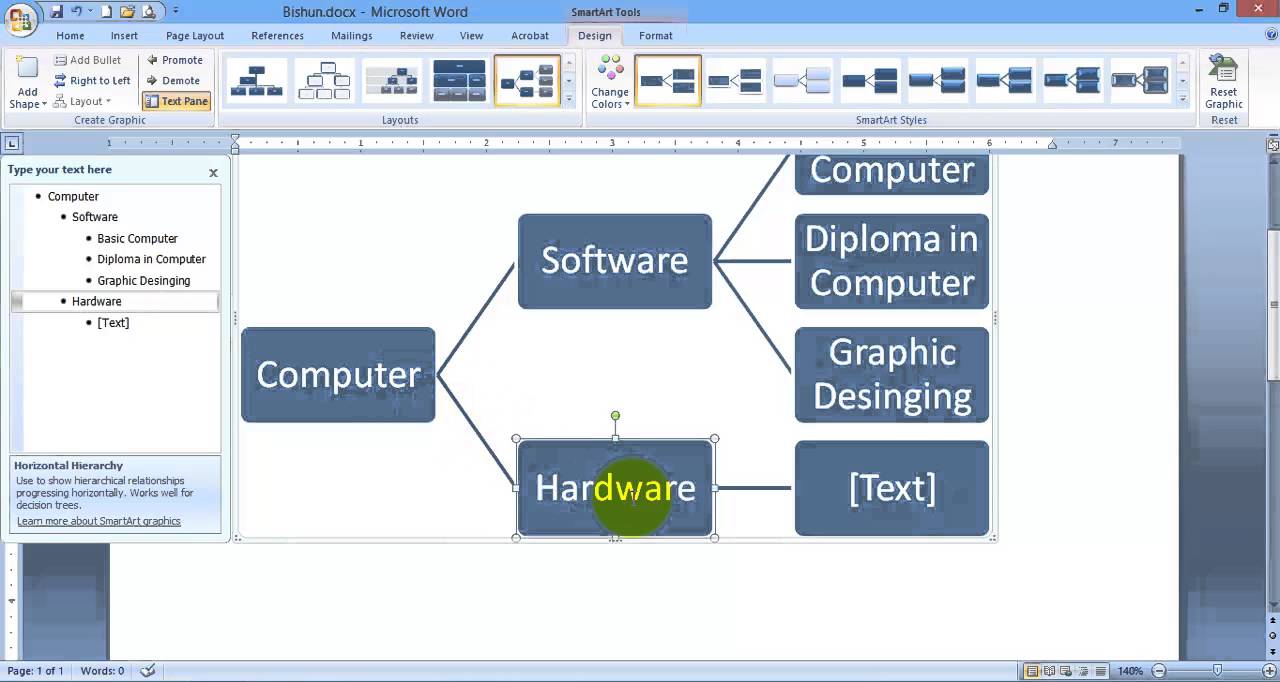 Smart Chart Word