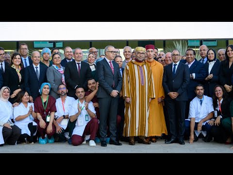 جلالة الملك يدشن المركب الاستشفائي الجامعي الدولي محمد السادس للرباط