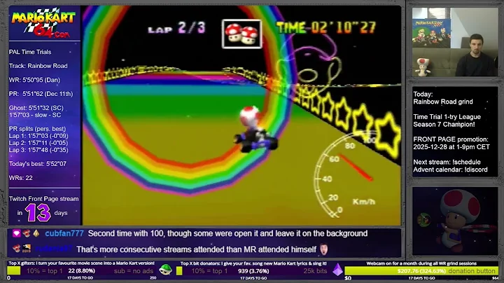 MK64 - RRd (3lap, PAL) - 5'51"58 (NTSC: 4'52"40)