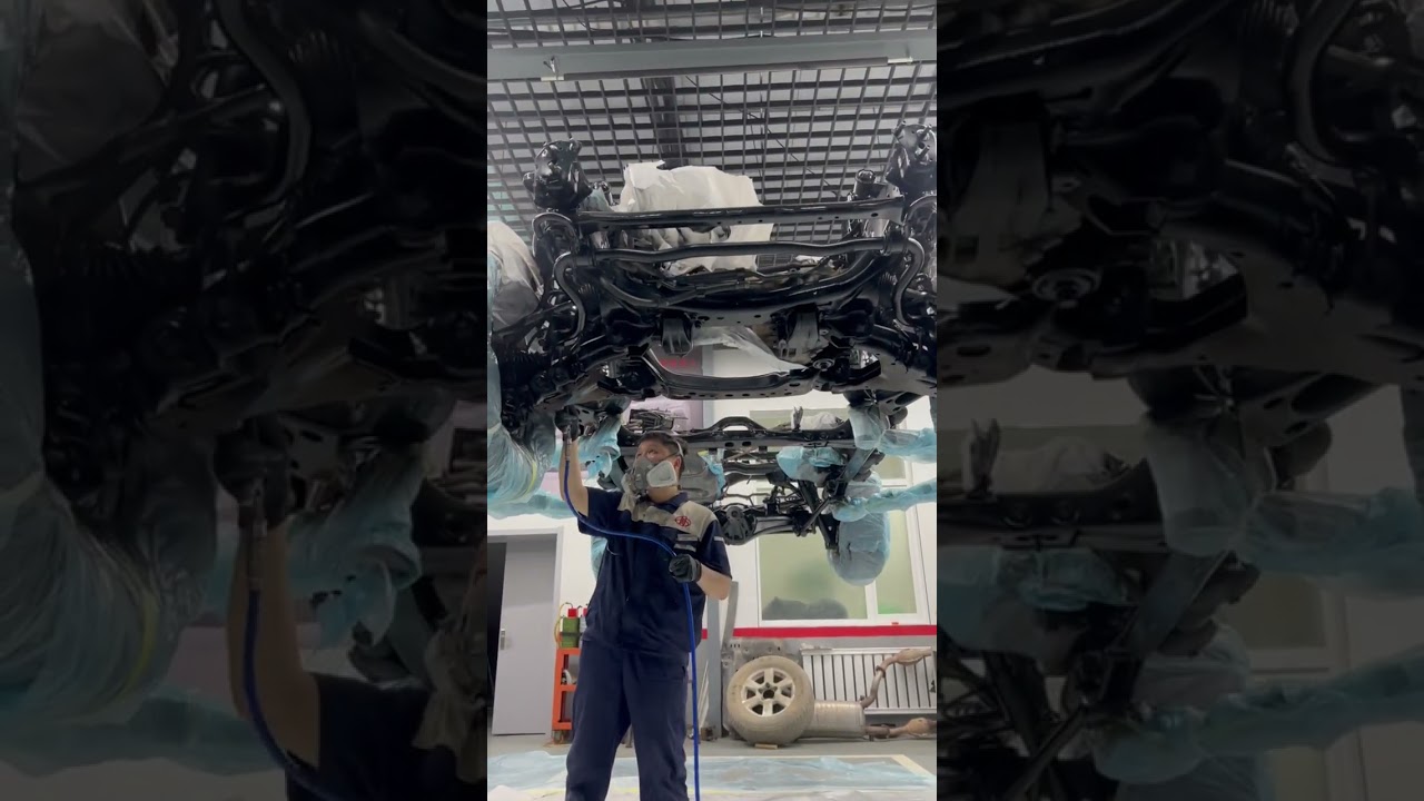 The engine of the second-hand Lexus 570 was scrapped and repaired