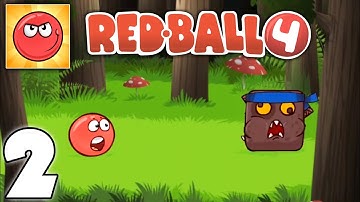 RED BALL 4- All levels, All Bosses, All Scenes Gameplay Walkthrough Part 2 (IOS, Android)
