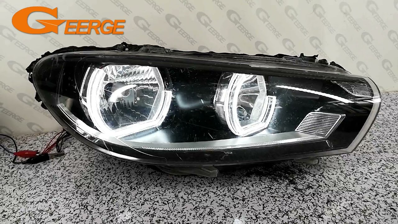 Ultra bright DTM M4 Style led Angel Eyes halo rings Day Light For Volkswagen VW Scirocco III MK3