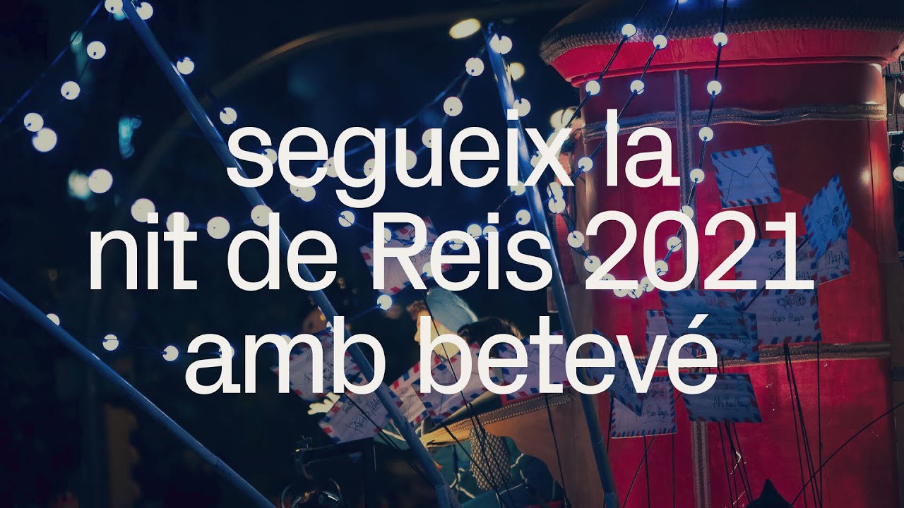 Cavalcada de Reis 2021 a Barcelona