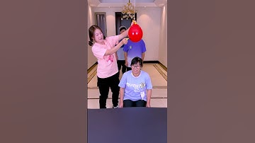 Balloon Cutting Challenge (2), It’S So Exciting, Let’S Play! #Funnyfamily #Partygames #Familygames