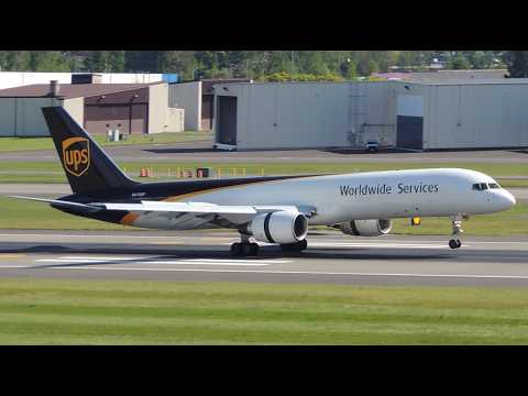 UPS Boeing 757-200F [N410UP] landing in PDX