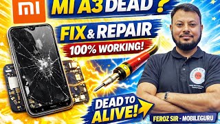 Redmi A3 डेढ़ साल से बंद था live banaya || Black Pasted Cpu खोलना सीखिए easy ट्रिक से