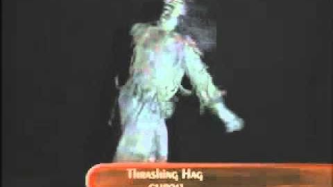 HAUNTEDPROPS.COM  THRASHING HAG ANIMATRONIC HPCHR26100
