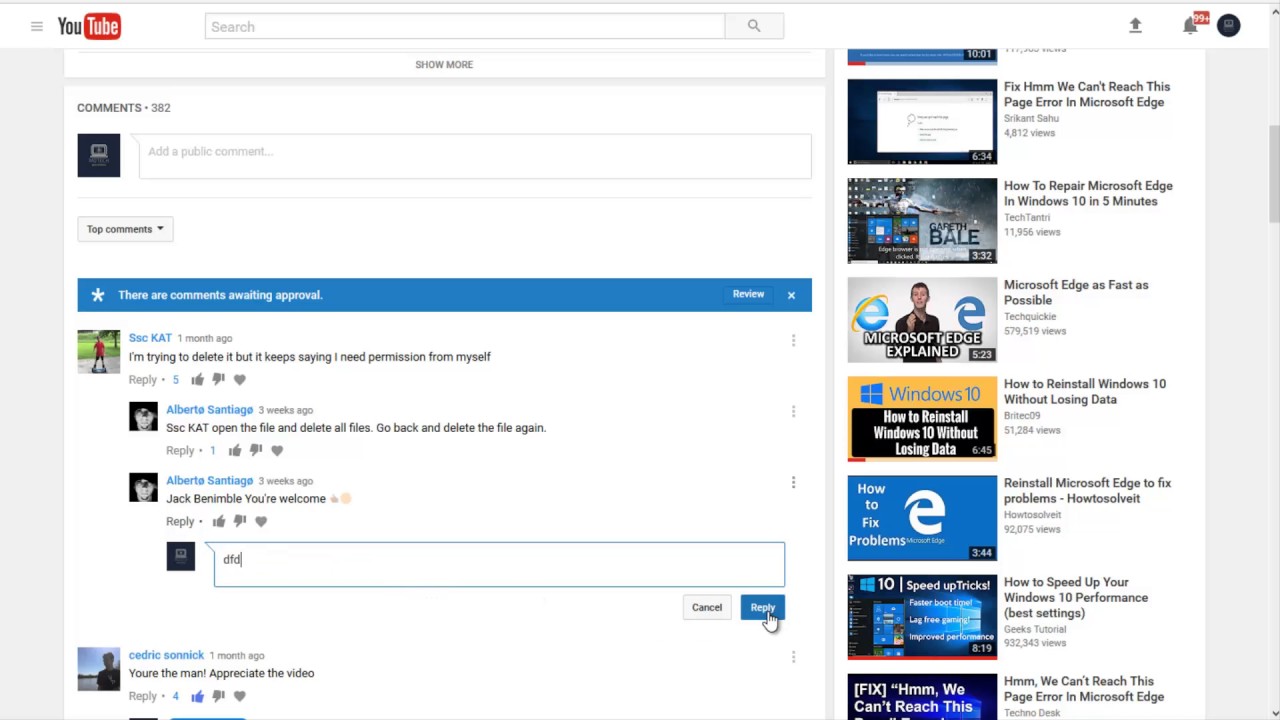 Comment Failed To Post How To Fix Unable To Post Comment On YouTube comment-failed-to-post-how-to-fix-unable-to-post-comment-on-youtube