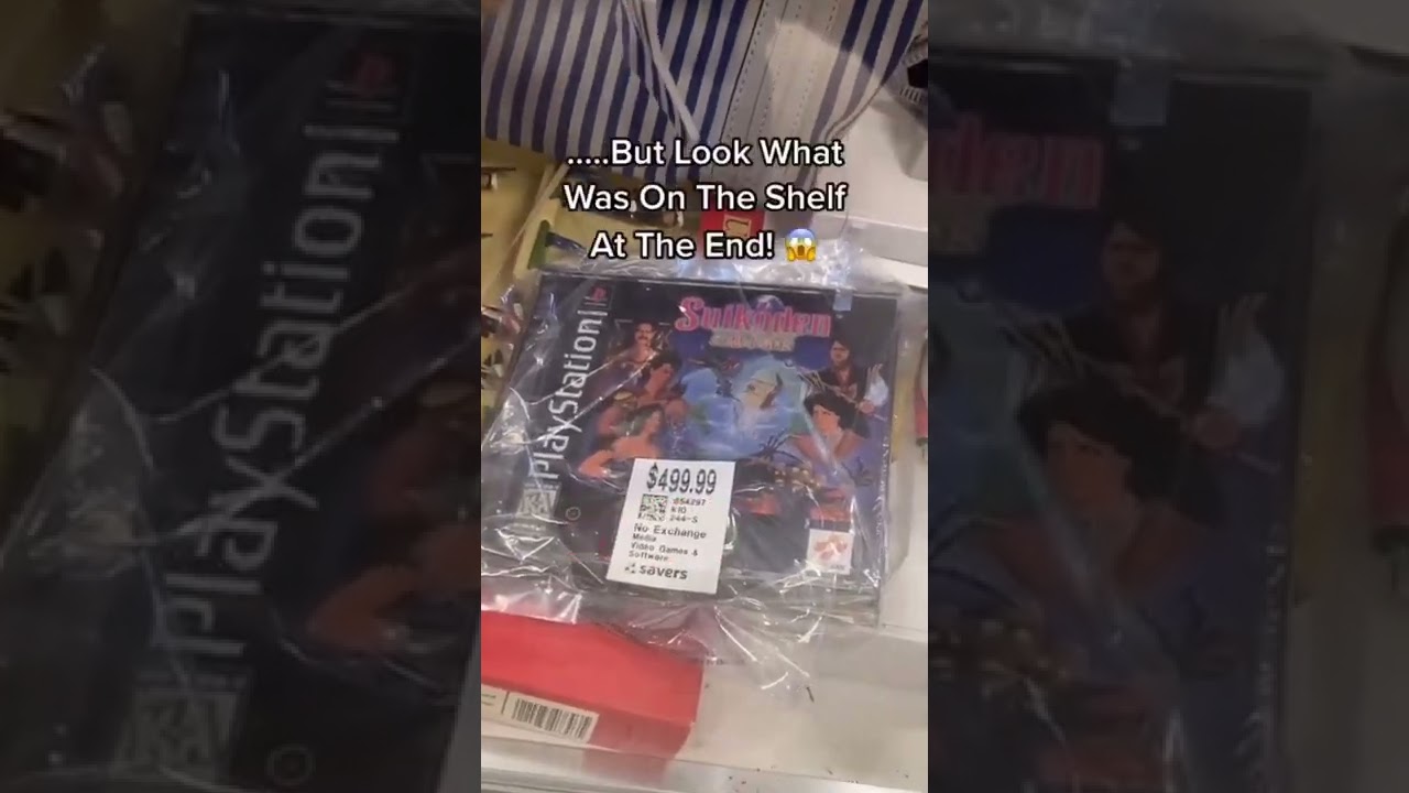 Rare SEALED PlayStation Game FOUND Thrifting 🤯 