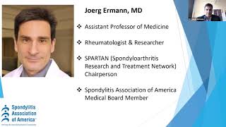 Spondyloarthritis Treatment and Research Updates with Rheumatologist Joerg Ermann, MD. by SPONDYLITISdotORG 14,131 views 1 year ago 1 hour, 27 minutes