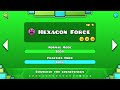 Geometry dash 6  hexagon force all coins