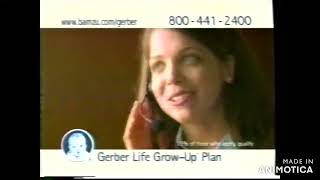 Gerber Grow Up Plan Commercial 2004