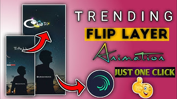 New Trending Flip Layer Animation Lyrics Status Video Editing|| Alightmotion Lyrics Status Tutorial|