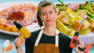 Can This Chef Cook A 3Course Meal With Power Tools? • Tasty