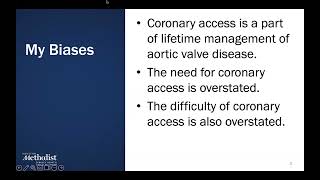 Coronary Access After TAVR