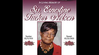 Celebration of Life for Sis. Ernestine Tucker Nelson