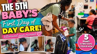 My 5th Baby s FIRST Day of Daycare The End of an Era