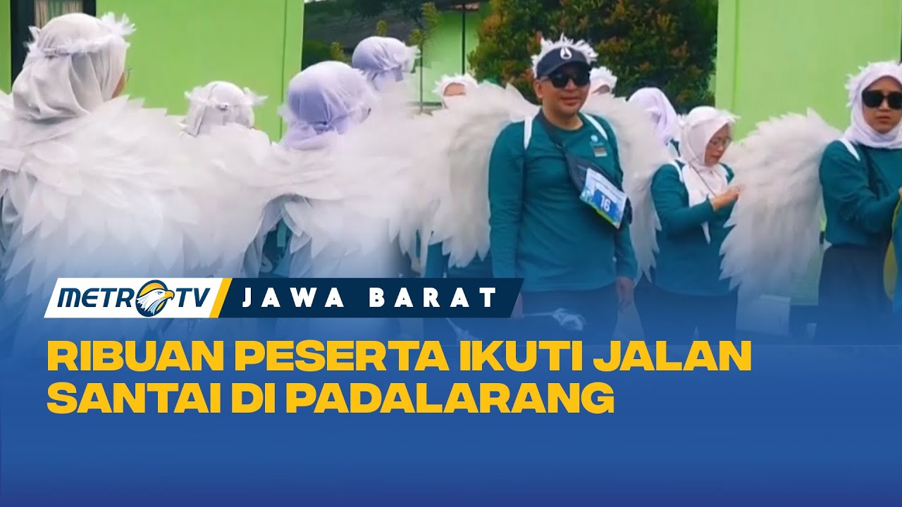 Ribuan Peserta Ikuti Olahraga Jalan Santai di Padalarang