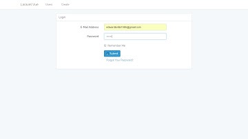Button Spiner component in login vue 2 1 with laravel 5 3