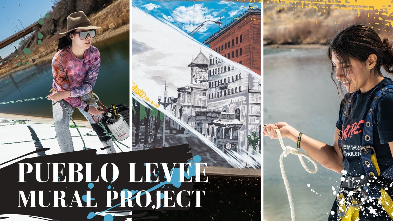 The World's Largest Mural | Pueblo Levee Mural Project