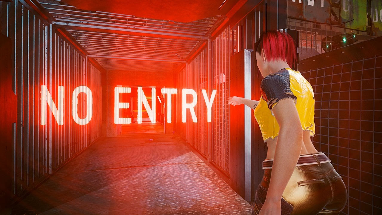 Secret Route to Get Out of Dogtown Without Starting Phantom Liberty - Cyberpunk 2077 Secrets