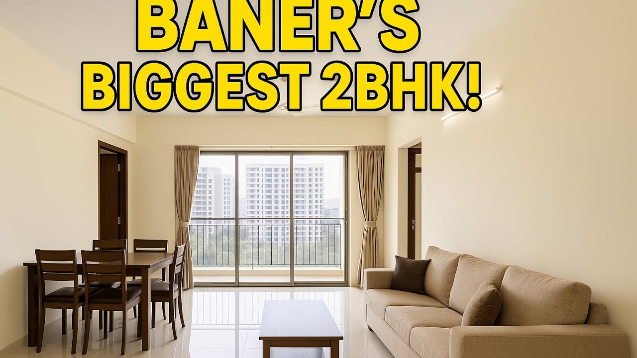 Largest Ready-to-Move 2BHK Flat in Baner, Pune | Prime Location | Spacious Living!