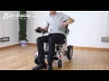 D09 The Perfect Travel Companion power chair-JBH Wheelchair