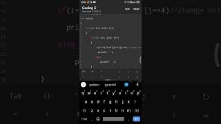 print a alphabet in c language | a alphabet pattern in c language 🔥| c language programming