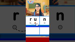Learn to Blend the CVC Word RUN with Miss V | Phonics for Kids