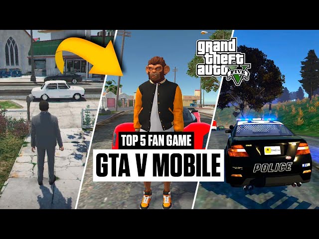 Top 10 Jogos Parecidos Com GTA V Para Celular Android 2022 