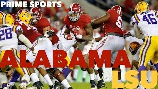 #2 LSU @ #4 Alabama 2015 Highlights