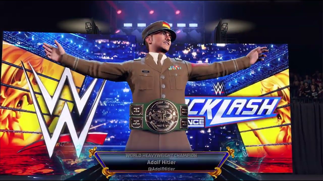 WWE 2K25 on M4 Mac Mini Xbox Cloud Gaming Adolf Hitler 6 men eliminations!!!