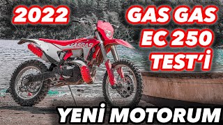 YENİ MOTORUM !! / 2022 GAS GAS EC 250 TESTİ
