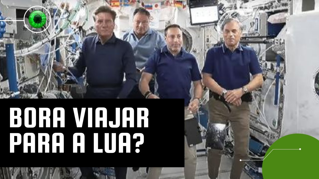 Astronautas da missão privada Ax-1 querem ir para a Lua