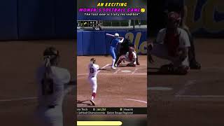 An exciting women's softball game#womenssoftball #softball #fastpitchsoftball