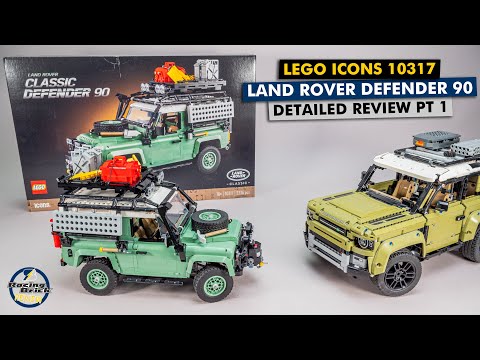 LEGO Icons Land Rover Classic Defender 90 10317