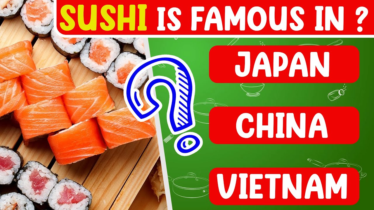 Guess The Country By Its Food | Country Quiz Challenge | Famous Food Of Asia 