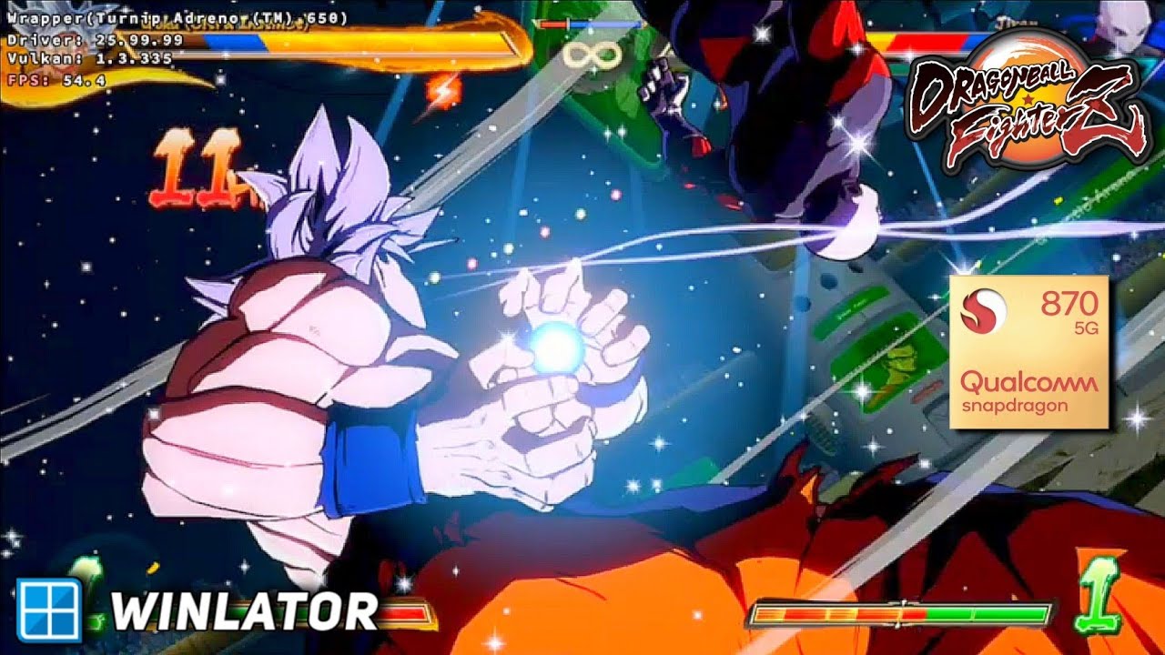 Dragon Ball Fighter Z - Settings | Winlator 2.8 | 60 FPS | Snapdragon 870