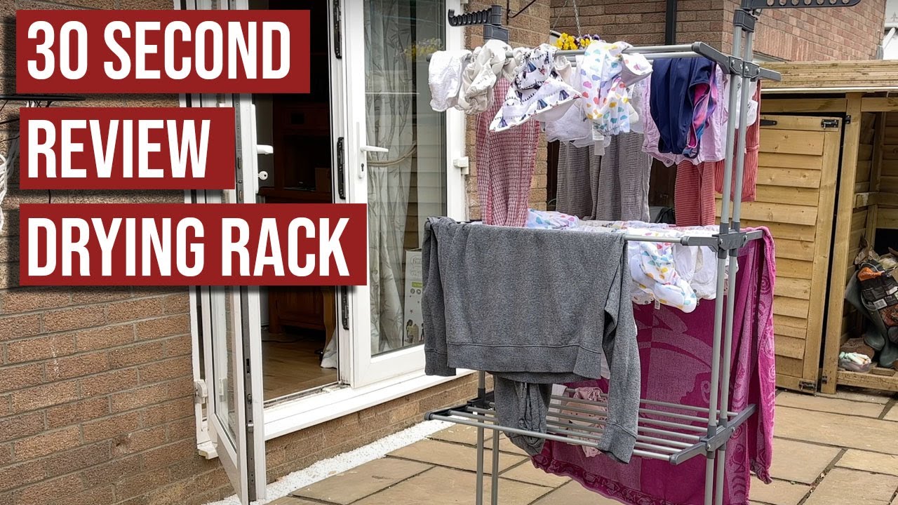 Unboxing and Assembling a HOMIDEC DRYING RACK - Honest Review! 