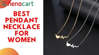 Best Silver Color Love Electrocardiogram Pendant Necklace For Women