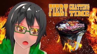 【Fiery Chatting Time】Eating Spicy Noodles while Chatting with Friends【Eri James / MyVT】