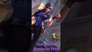 Caitlyn Full Combo Ve İpuçları! - League of Legends Rehber #leagueoflegends #shorts #lol #caitlyn