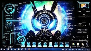 [Part 1] Cool Desktop Customizations For Windows [Rainmeter JARVIS THEME]