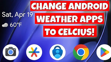 How To Change Android Google Pixel Weather App Units Fahrenheit To Celcius