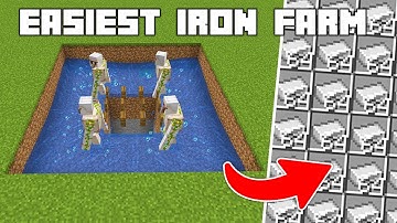The FASTEST Iron Farm in Minecraft 1.21+ | 1450+ Iron Per Hour!