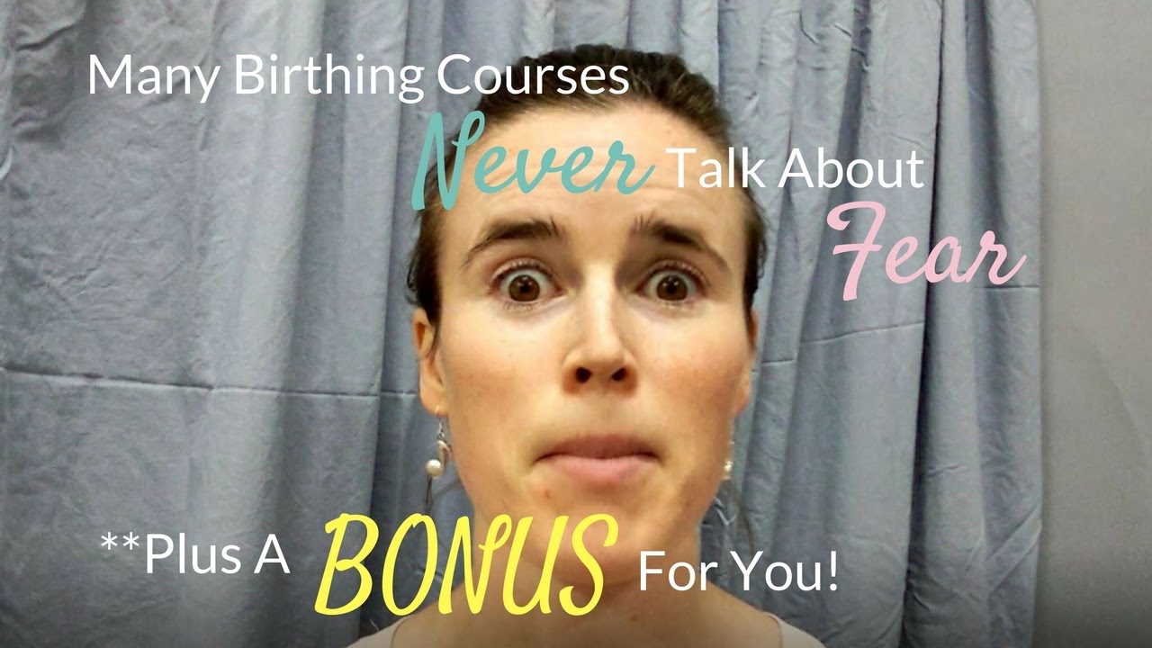 motherhood filme Many Birthing Courses Never Talk About Fear + BONUS for you!!