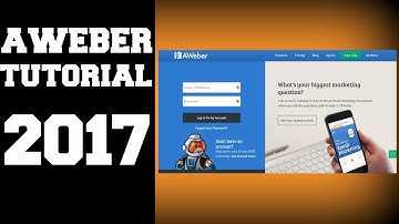Aweber Tutorial 2019 - Learn How to Build Lists, Emails, and More!