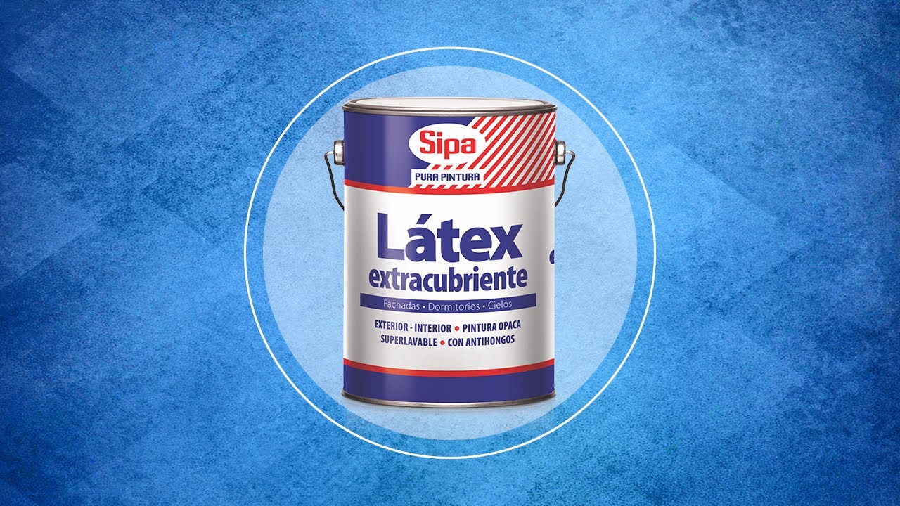 Látex 1 tineta Extracubriente blanco mate Sipa