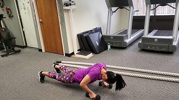 Dumbbell side plank Rotation